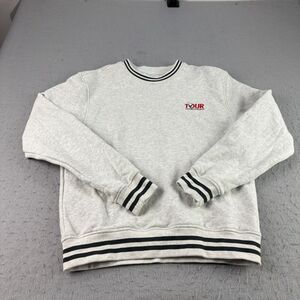 Barstool Sports Golf Sweatshirt Mens Small Gray Pullover‎ Crew Neck